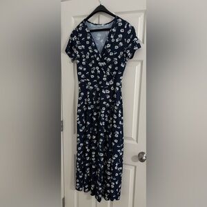 Floral Navy Dress